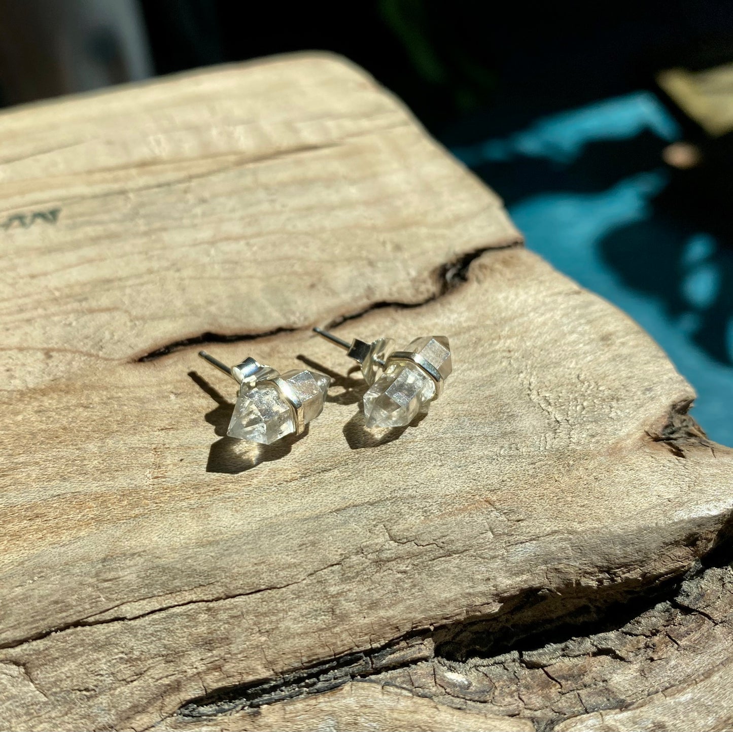 Herkimer Diamond Earrings